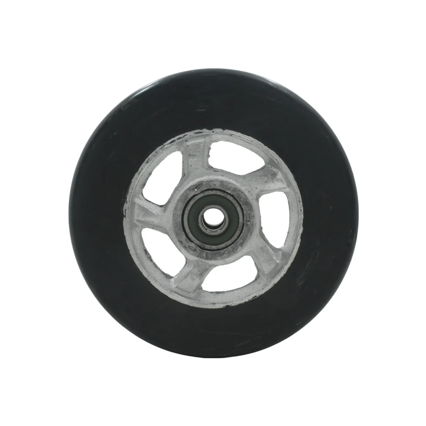 Rueda para diablo 9" de 2 baleros con rin de rayos B181