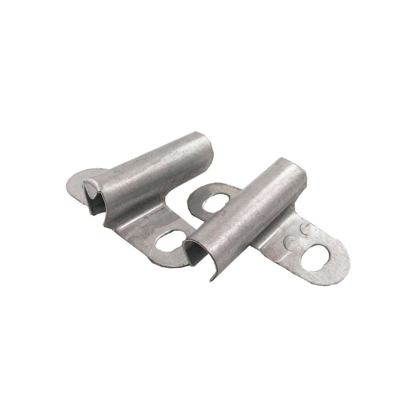 Chumaceras galvanizadas para carretilla, juego de 2 piezas, rodamientos metálicos resistentes