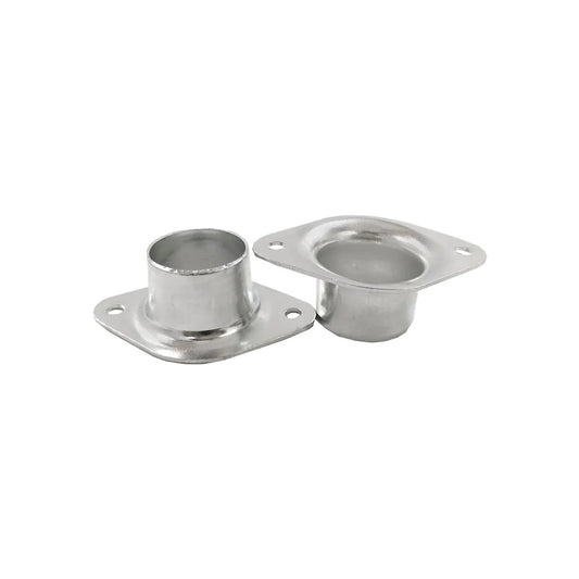 Brida ovalada cromada Handy Home 4324