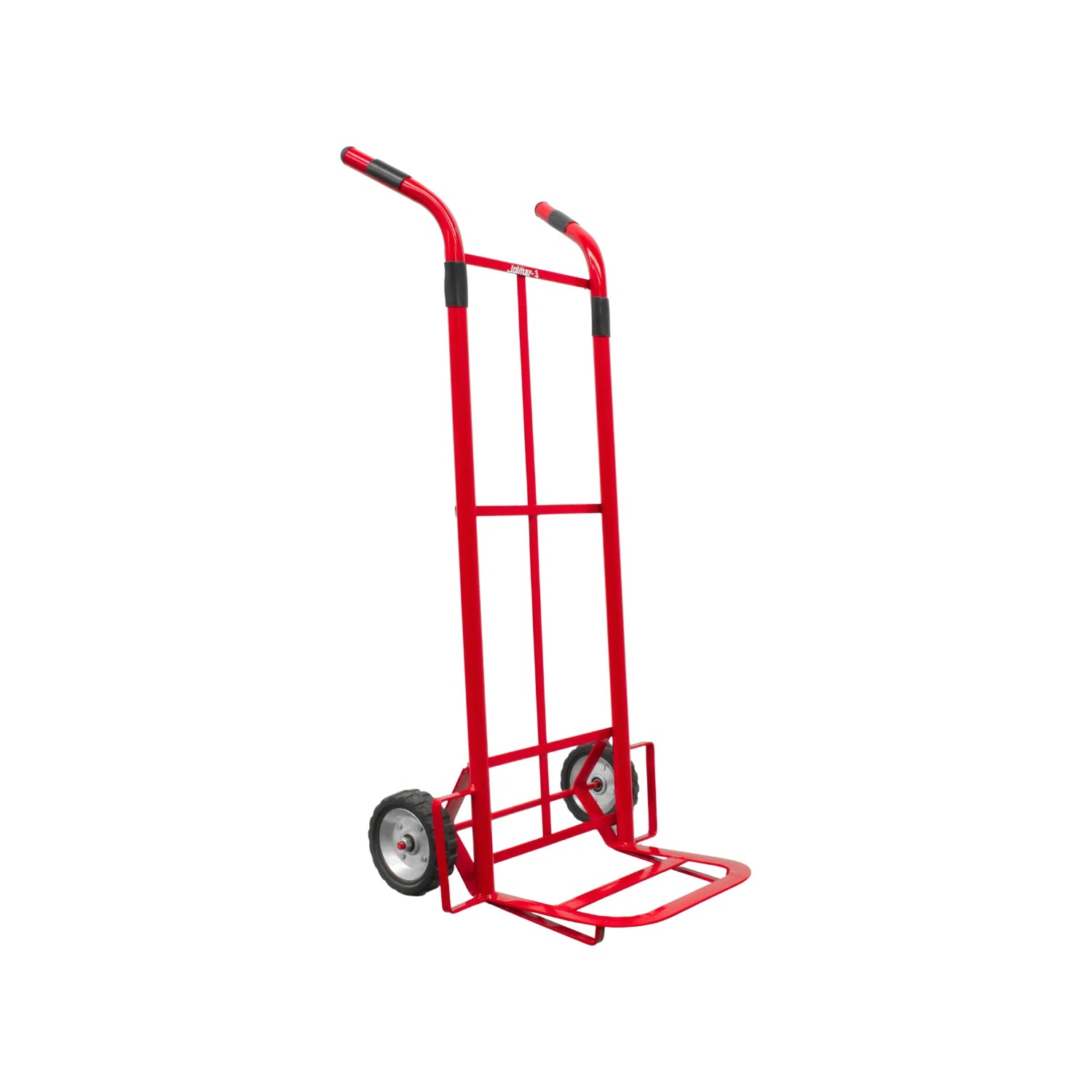 Diablo de carga Jolmar-3 rojo junior, 95 kg, para mover materiales.