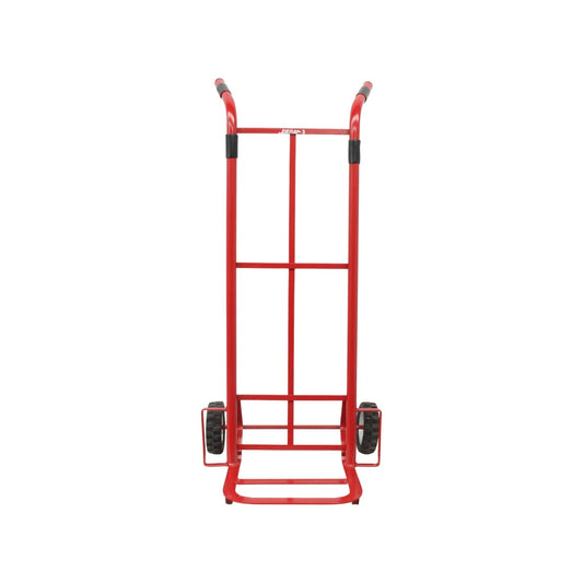 Diablo de carga manual Jolmar rojo para transporte de cajas y objetos pesados
