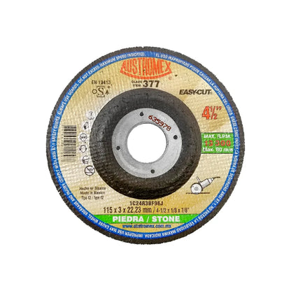 Disco 4 1/2" corte concreto Austromex 377