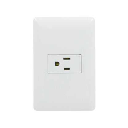 Placa 1 contacto blanca Solaris U05/ECO-61-1-BC