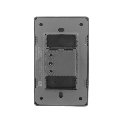 Placa 1 dimmer gris Solaris AL-11-GR