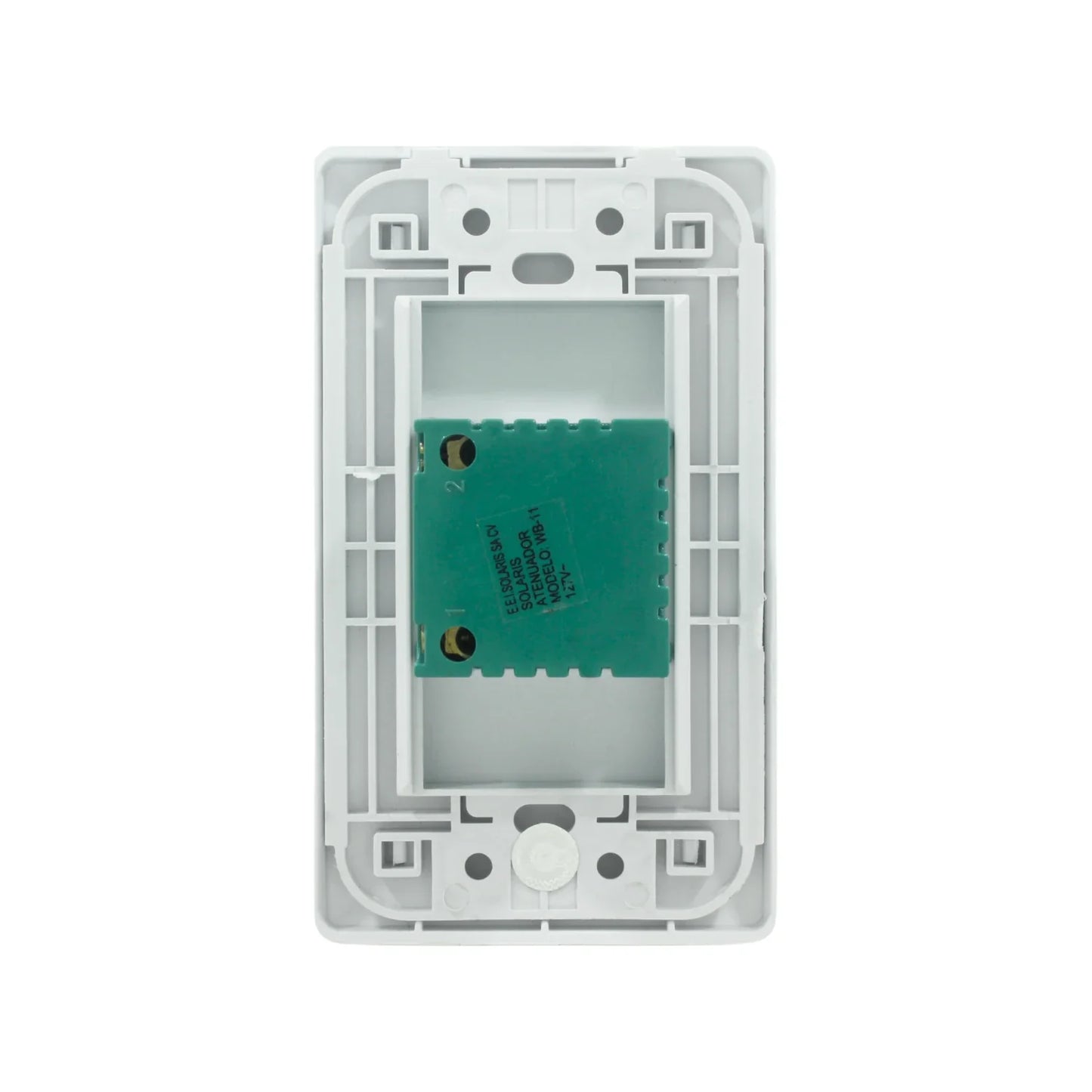 Placa 1 dimmer ultra Solaris WB-12