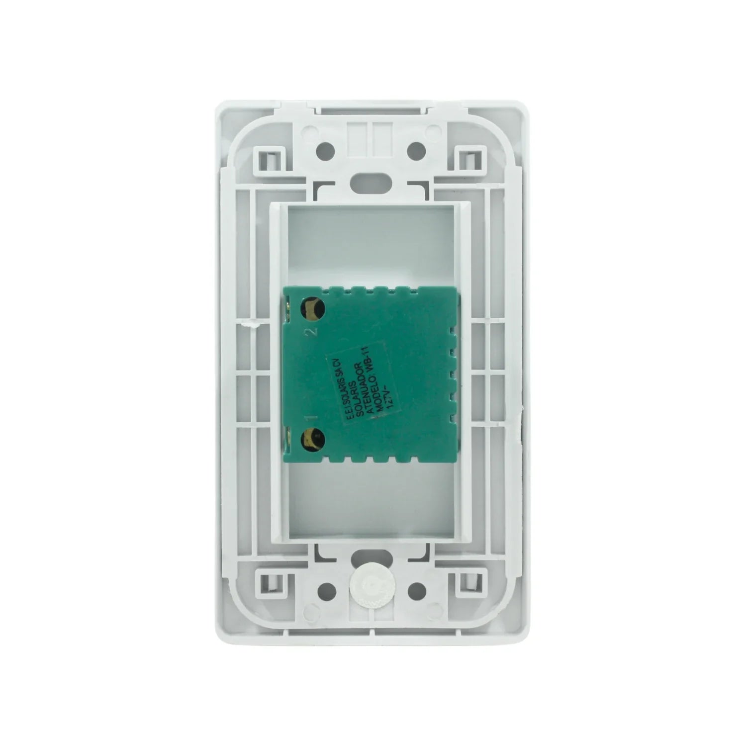 Placa 1 dimmer ultra Solaris WB-12