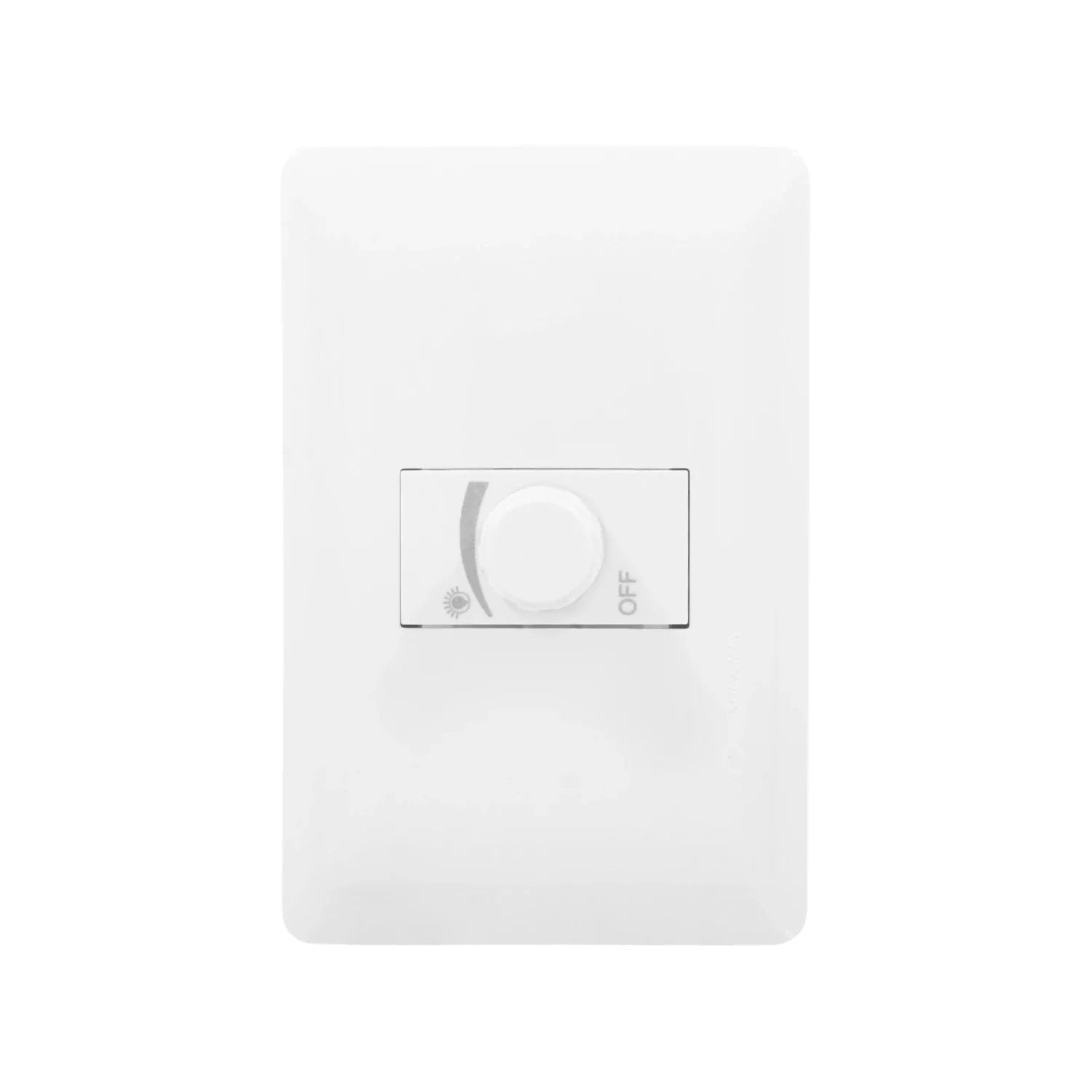 Placa 1 dimmer blanco Solaris ECO-11-BC
