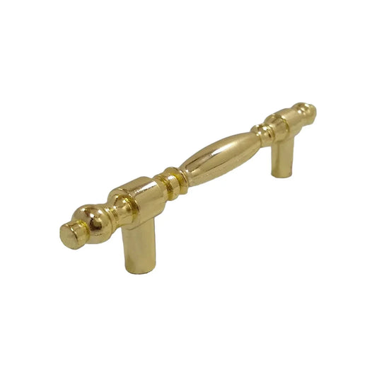 Jaladera 76 mm latón brillante Rish samurái