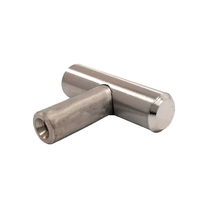 Jaladera de barra 40mm níquel satinado cepillado para gabinetes y cajones