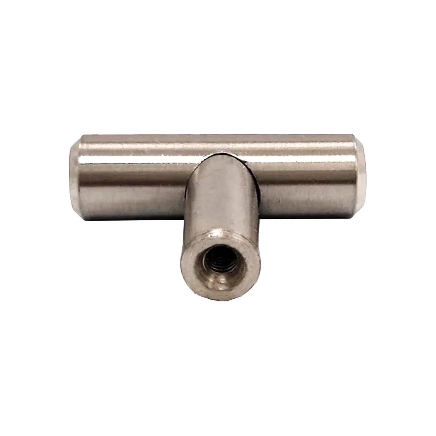 Jaladera 40 mm barra níquel satinado cepillado Rish 8124/40