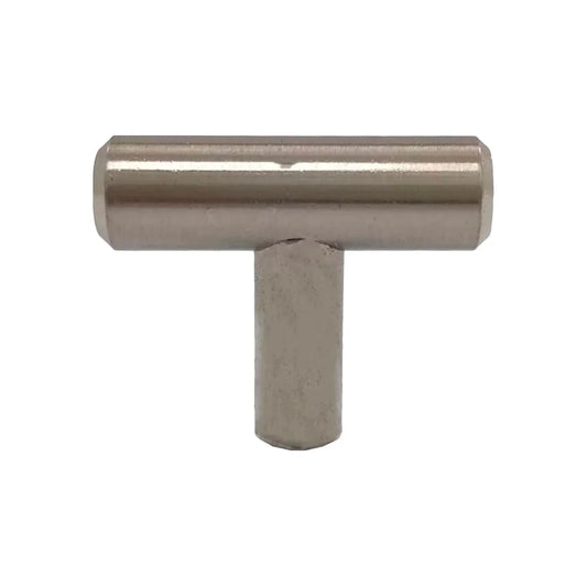 Jaladera 40 mm barra níquel satinado cepillado Rish 8124/40