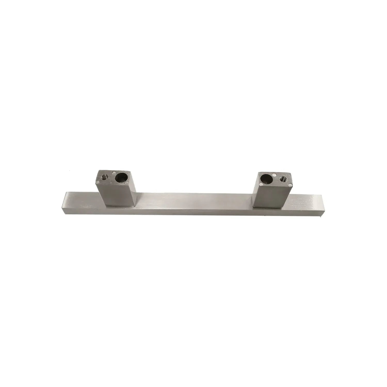 Jaladera rectangular de mueble níquel satinado cepillado, tirador moderno para cajones y gabinetes
