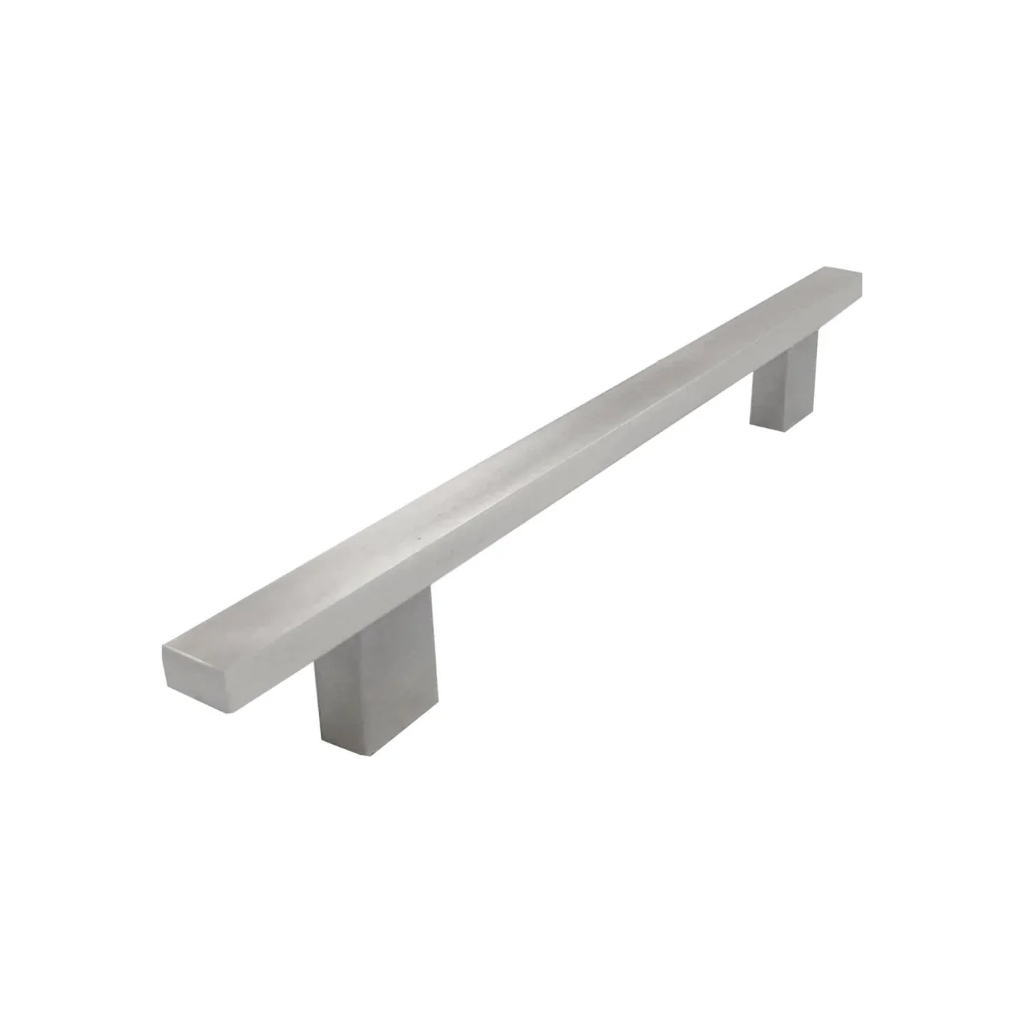 Jaladera 160 mm rectangular níquel satinado cepillado Rish 8123/160