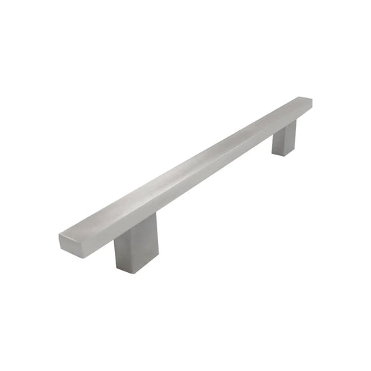 Jaladera 160 mm rectangular níquel satinado cepillado Rish 8123/160