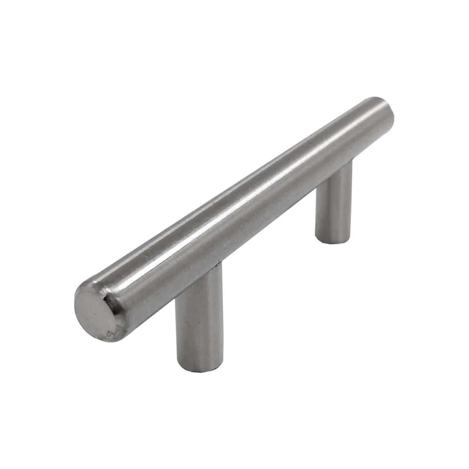 Jaladera de barra moderna de acero inoxidable cepillado para gabinetes y cajones