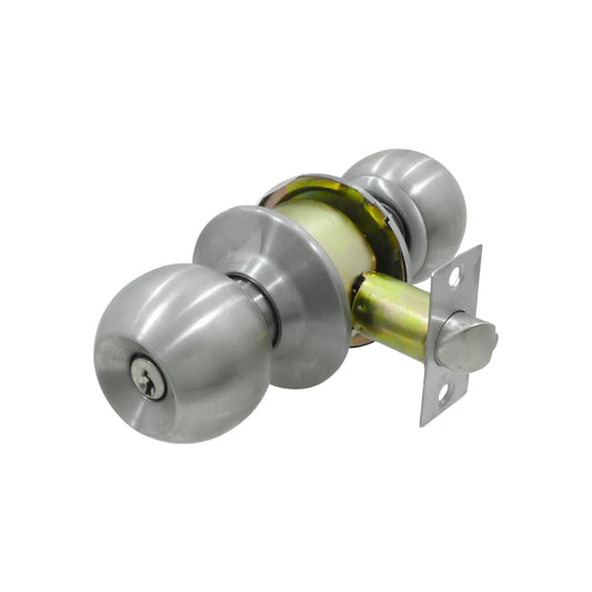 Cerradura/Chapa recamara esfera acero inoxidable Rish 209433