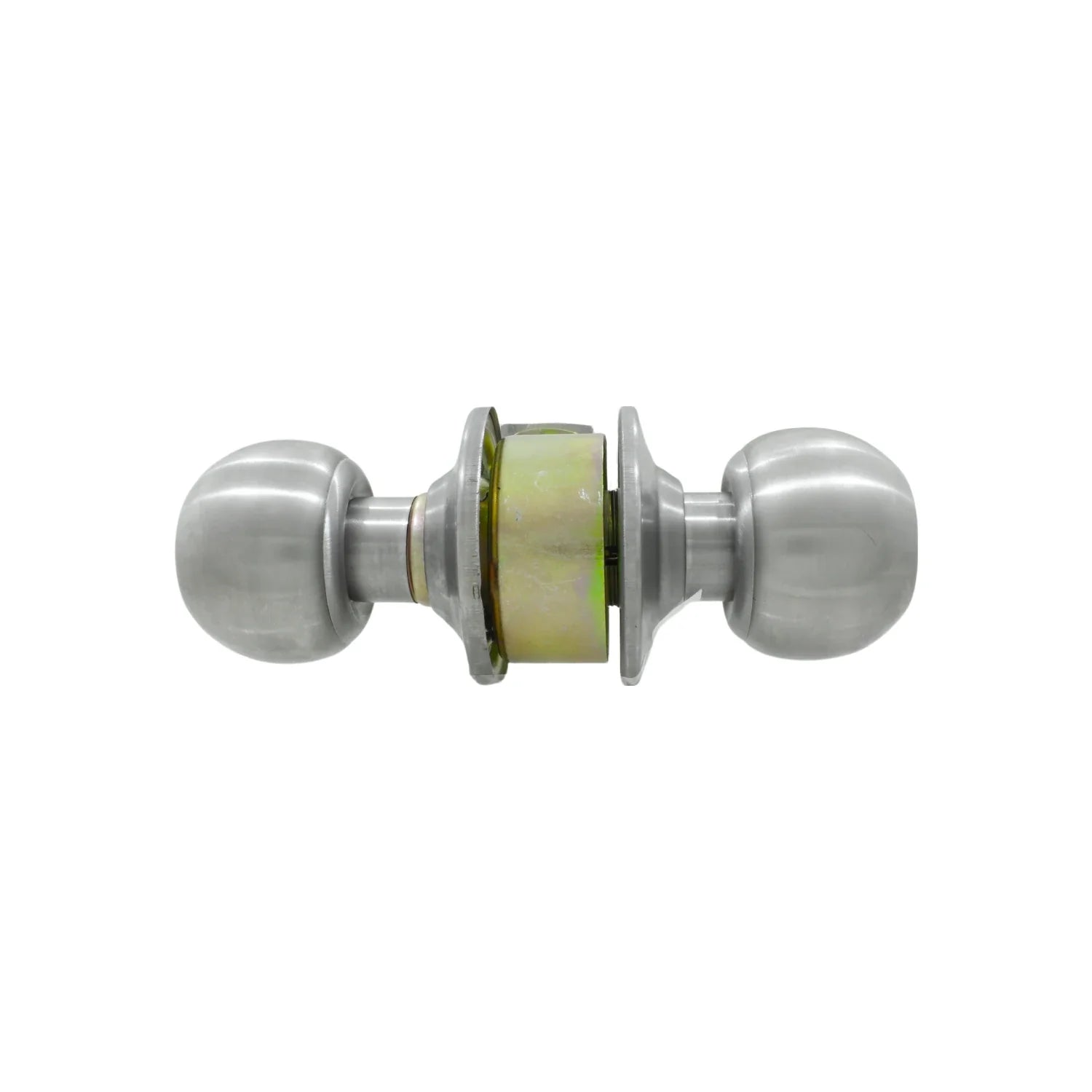 Cerradura de esfera doble acero inoxidable satinado para puerta de baño interior