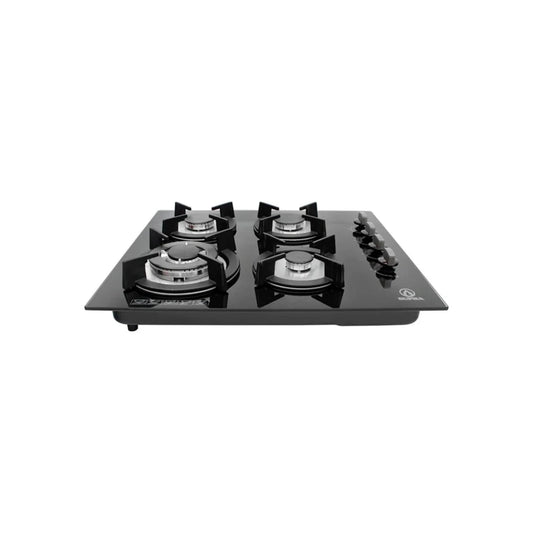 Estufa 4 quemadores empotrable cristal templado Supra 4QEC