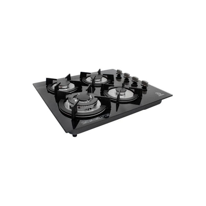Estufa 4 quemadores empotrable cristal templado Supra 4QEC