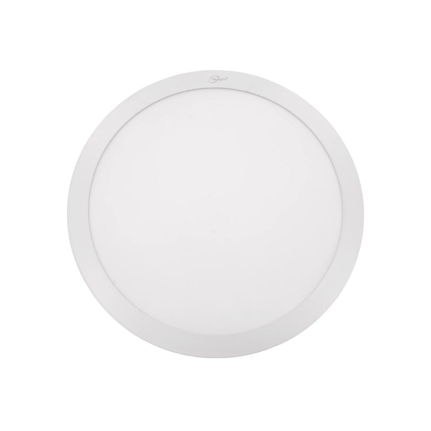 Lámpara panel LED empotrable redonda blanca Maigoo, ideal para iluminación interior moderna