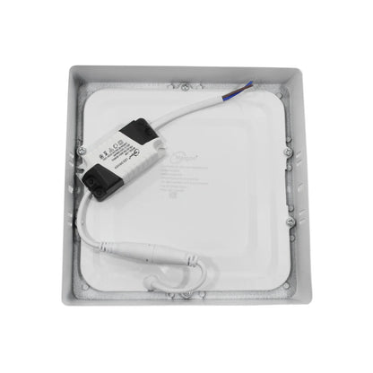 Lámpara panel 12 W cuadrada sobreponer Maigoo MG01802