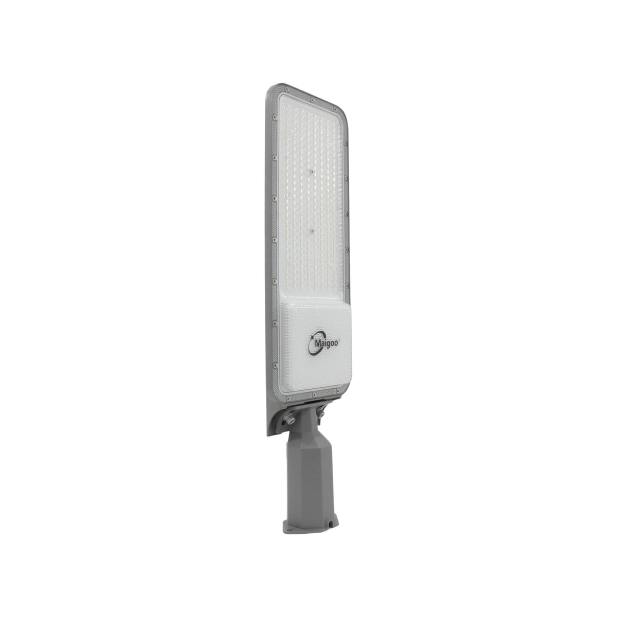 Lámpara urbana LED Maigoo 150W gris, reforzada para alumbrado público y vial exterior