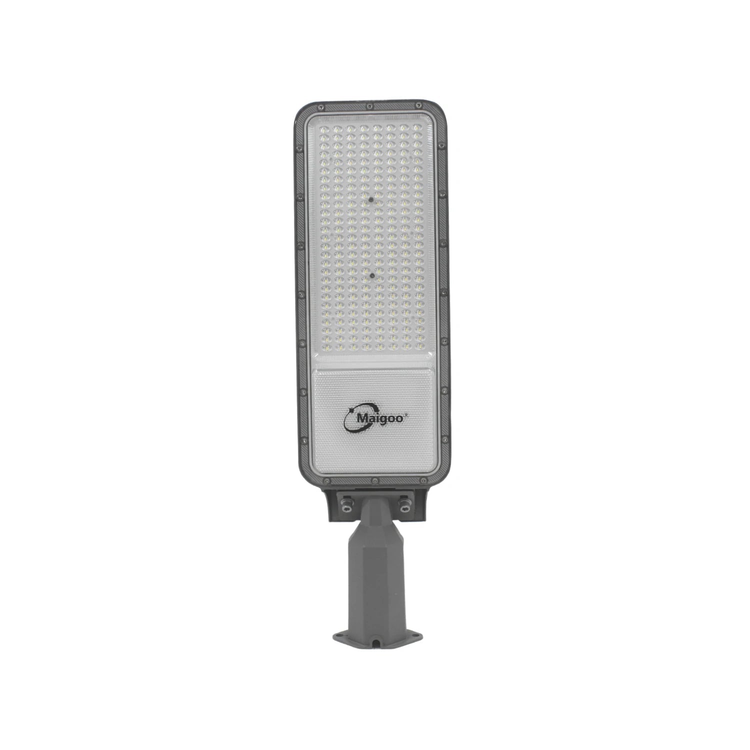 Lámpara urbana LED Maigoo 150W reforzada gris, luminaria de alumbrado público para exteriores