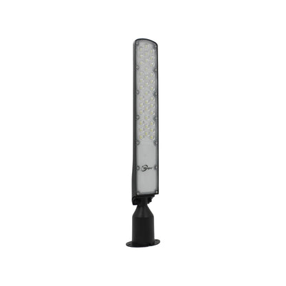 Lámpara urbana LED Maigoo 100W con fotocelda, luminaria vial negra para alumbrado público y exteriores, ahorro energético