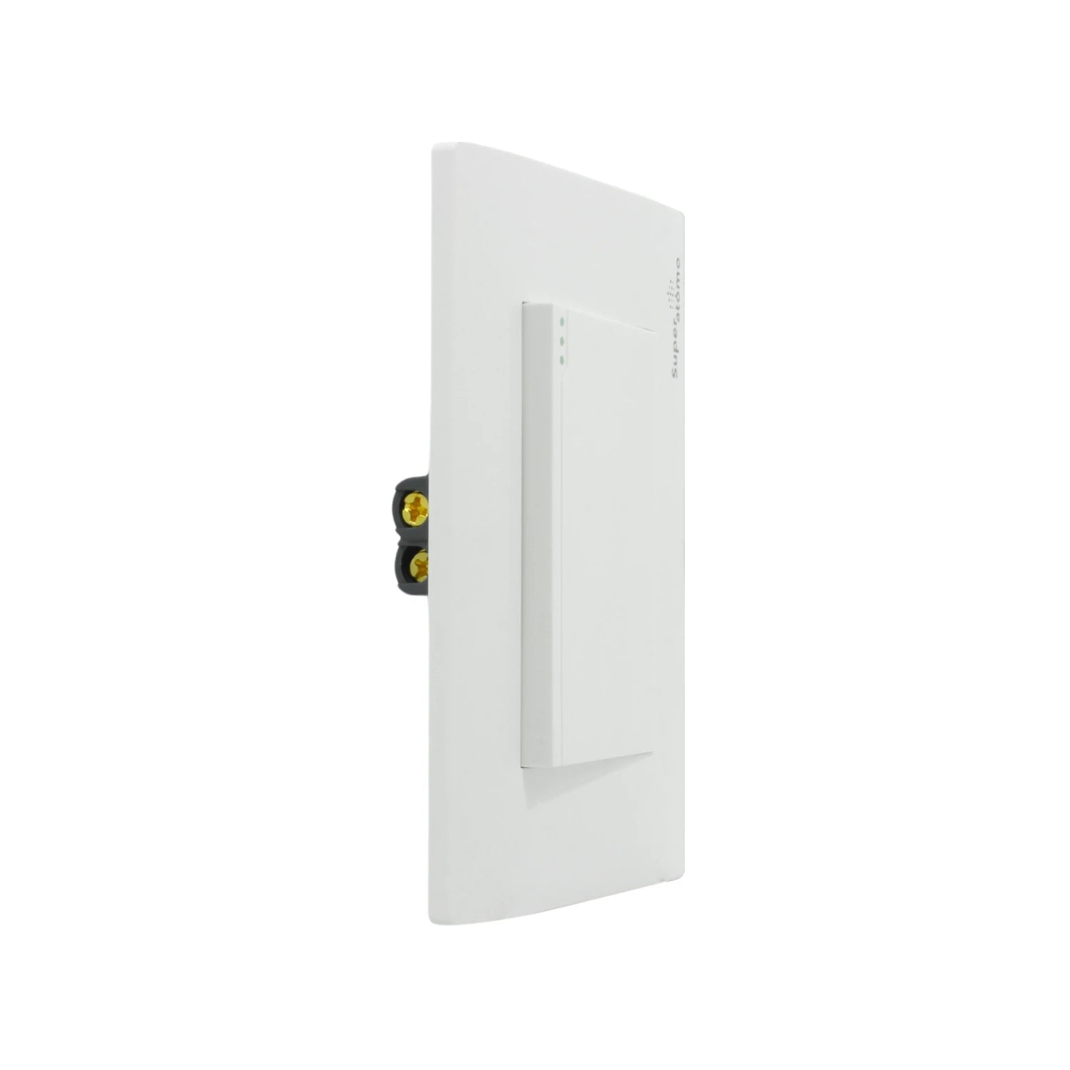 Placa eléctrica Super átomo blanca con un pagador de escalera individual para instalación