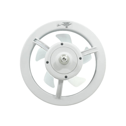 Lámpara con ventilador de techo Maigoo MG0078 blanco 50W, diseño moderno con 3 aspas.