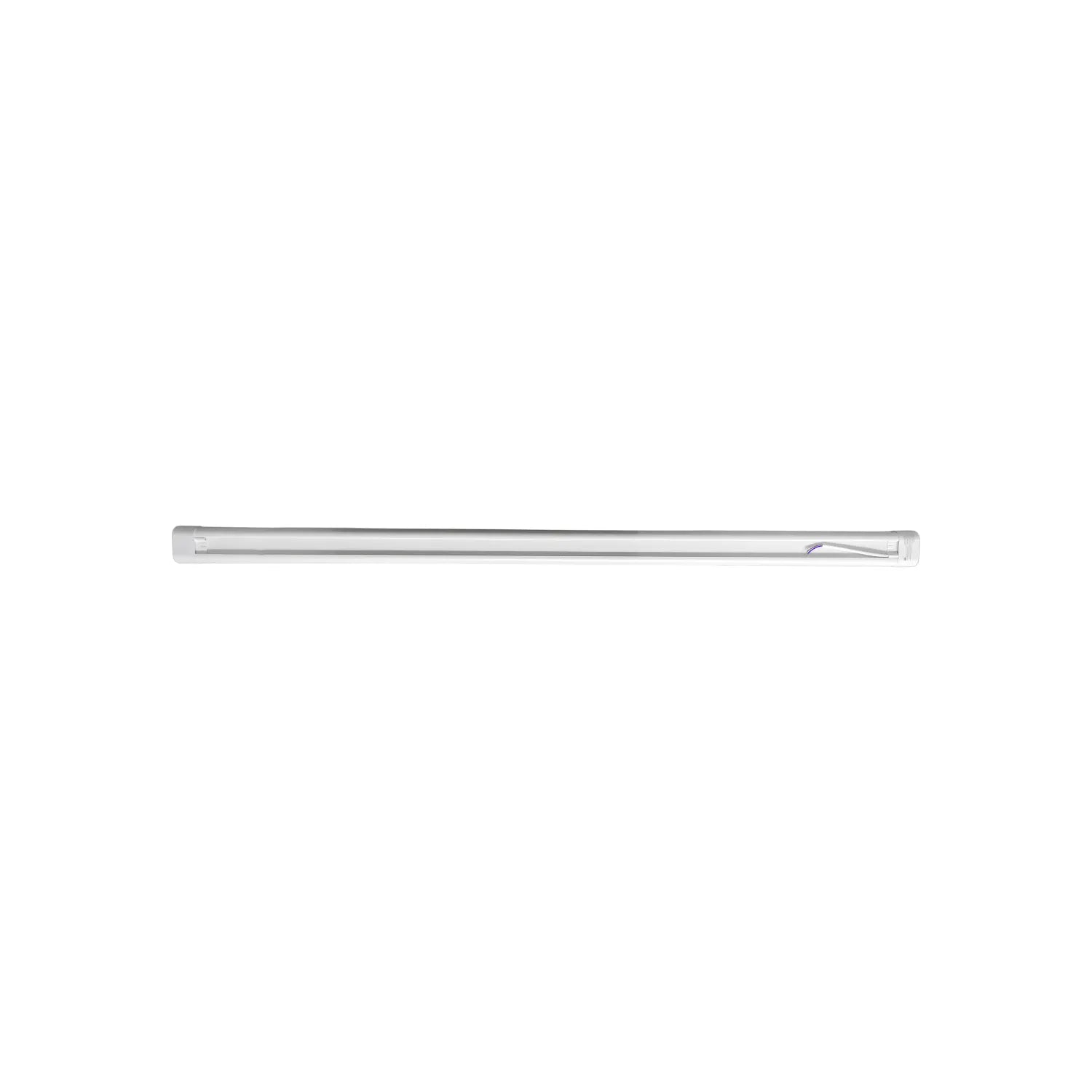 Regleta LED lineal blanca de diseño extraplano para iluminación interior en techos y paredes.