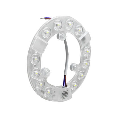 Repuesto módulo LED circular Maigoo MG03004, 12W, luz blanca, con imanes.