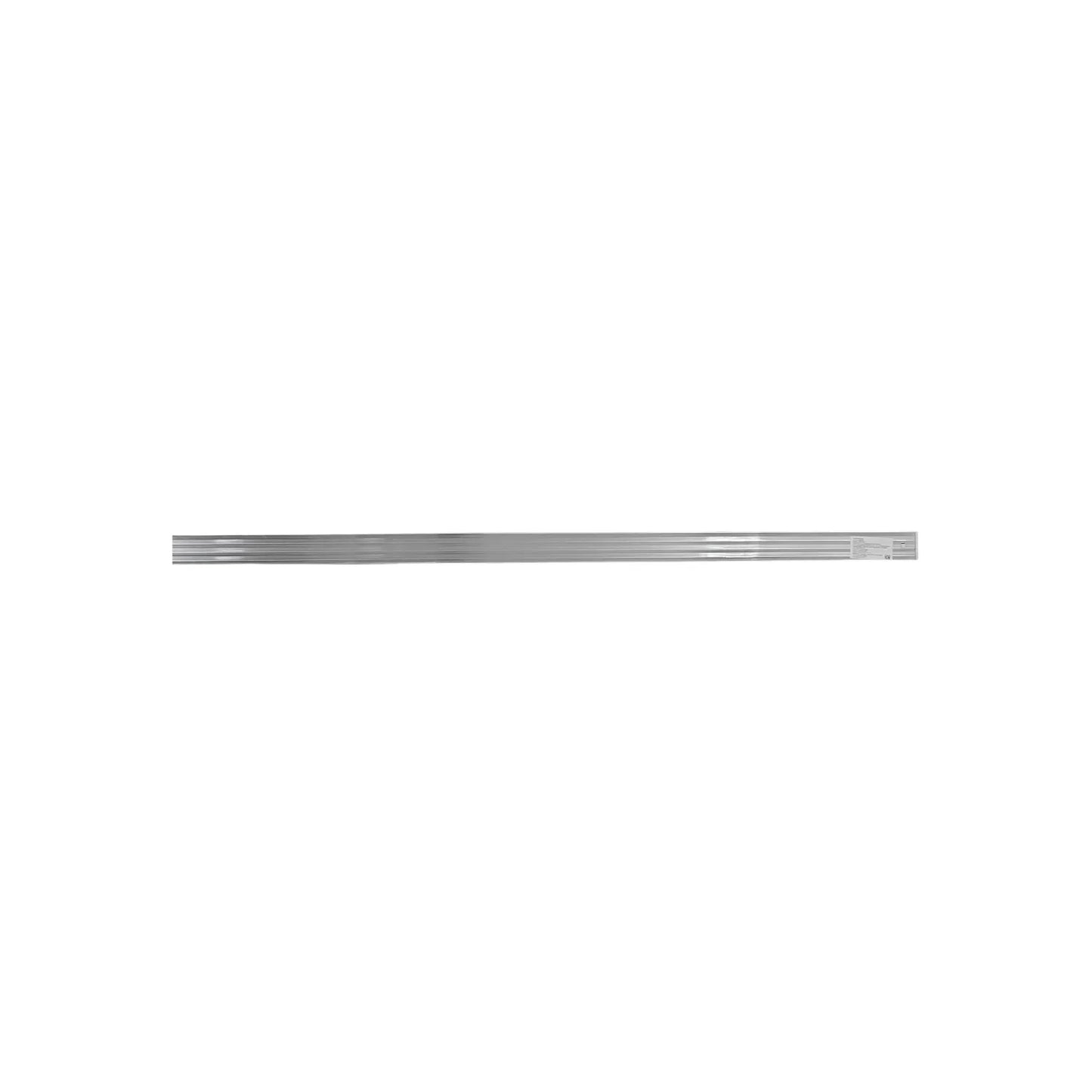 Lámpara de tubo LED 240 cm con base de aluminio y cubierta transparente para iluminación industrial