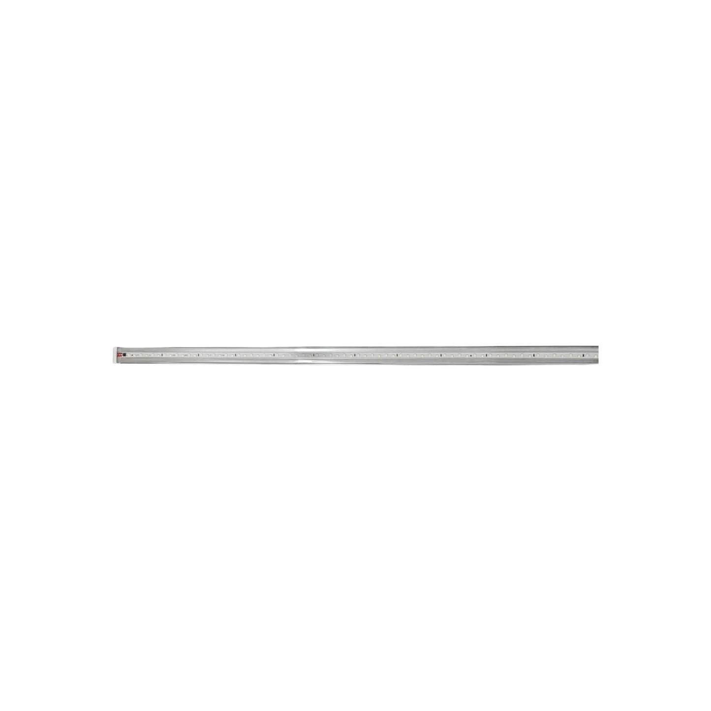 Lámpara de tubo LED 72W 240cm con base de aluminio, luz blanca brillante para taller o almacén