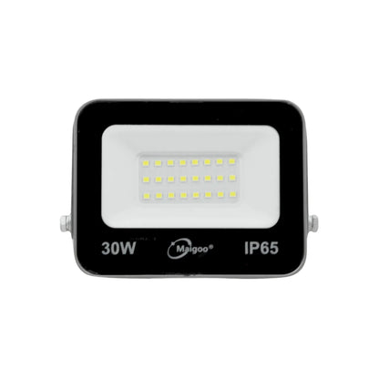 Reflector LED Maigoo negro 30W SMD para exterior, proyector de luz con resistencia al agua y polvo IP65