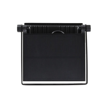 Reflector solar negro de 100W para exteriores con panel fotovoltaico