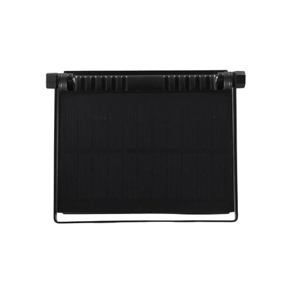 Reflector solar negro de 200W con panel de carga posterior y soporte para iluminación exterior