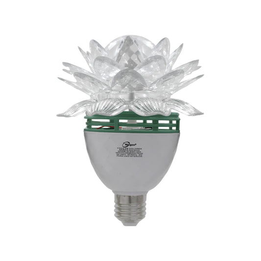 Foco LED Maigoo decorativo forma de flor de loto cristal 5W luz de colores para interiores