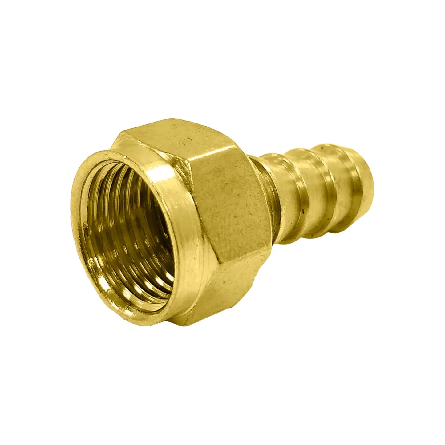 Tuerca loca 3/8" (10 mm) latonada