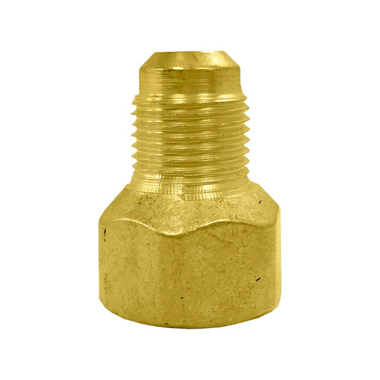 Niple campana 3/8"x1/2" (10x13 mm) latonada