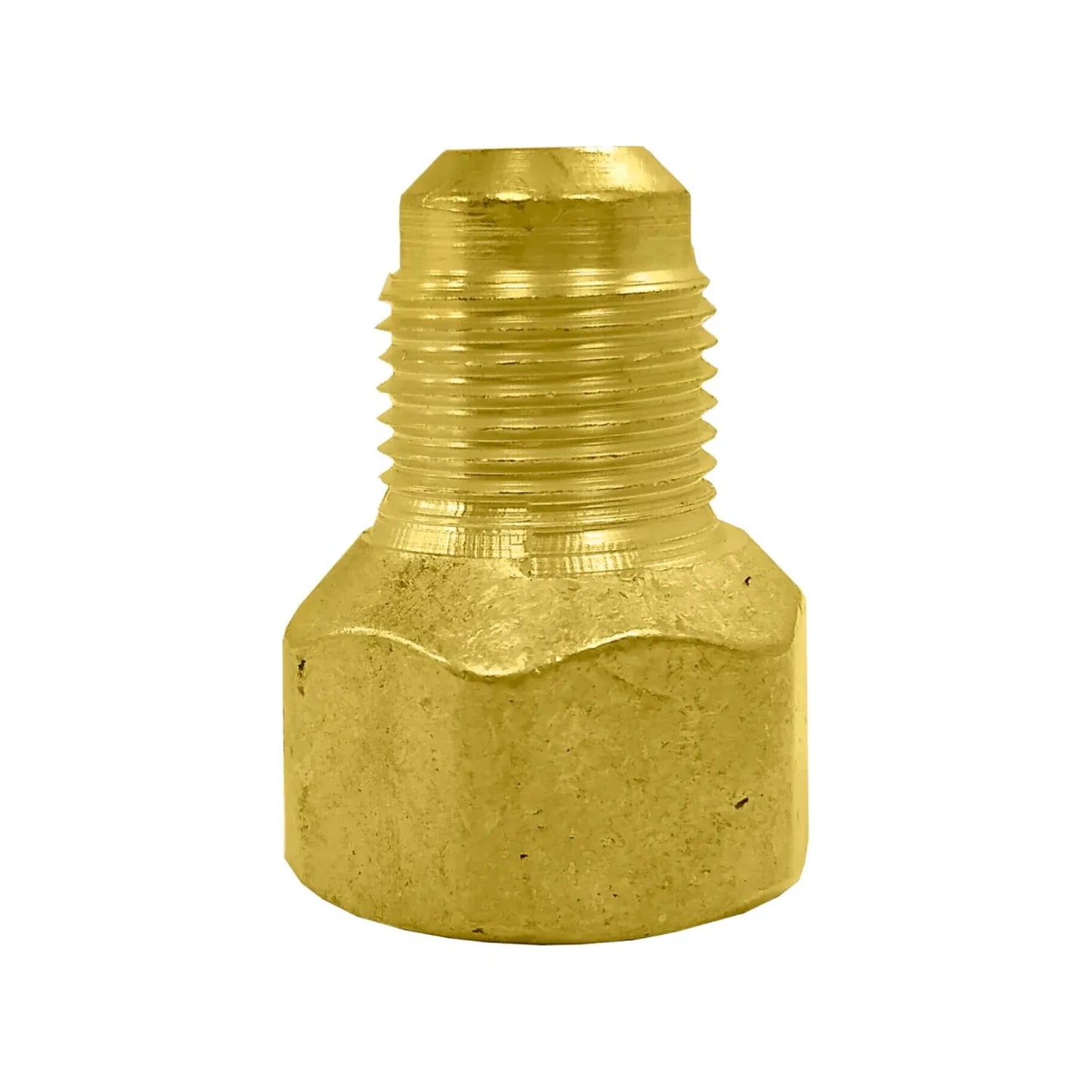 Niple campana 3/8"x1/2" (10x13 mm) latonada