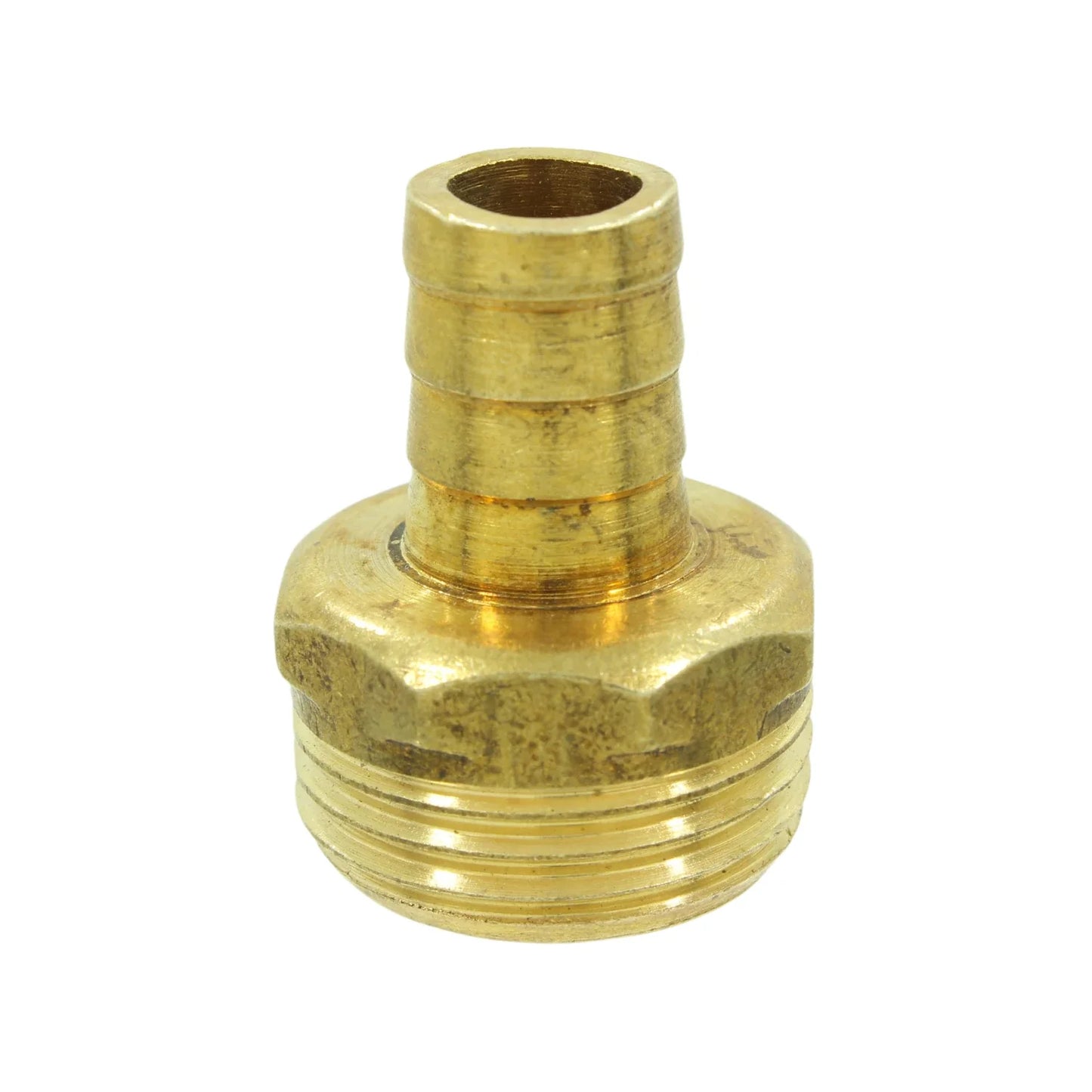 Conector bronce 3/4" (13 mm) rosca exterior (macho)