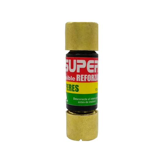 Fusible reforzado SUPER 30 Amperes con extremos dorados para protección de circuitos eléctricos