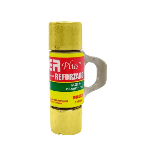 Fusible ER Plus de cartucho reforzado 30A 125/250V con agarradera gris para protección eléctrica