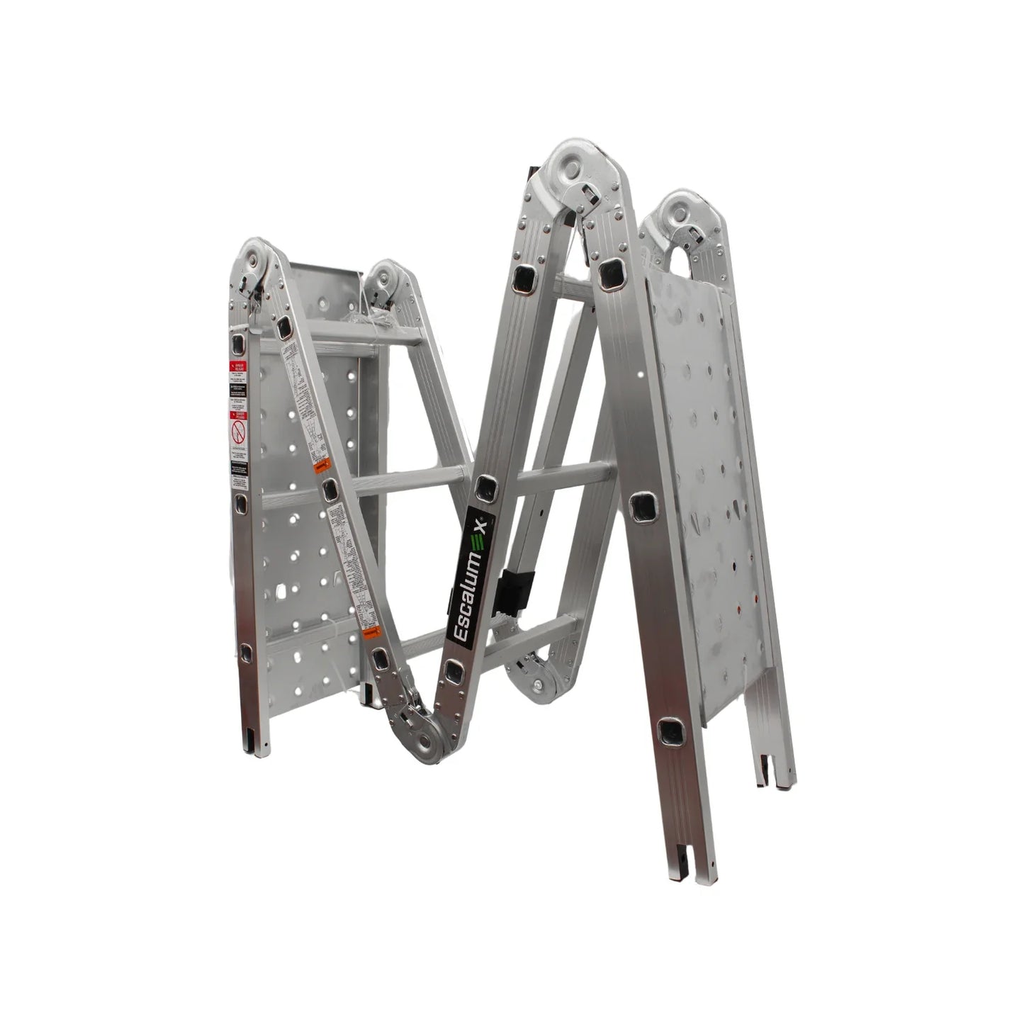 Escalera 5 posiciones 12 peldaños (3.60 m) Escalumex MEC-12-2