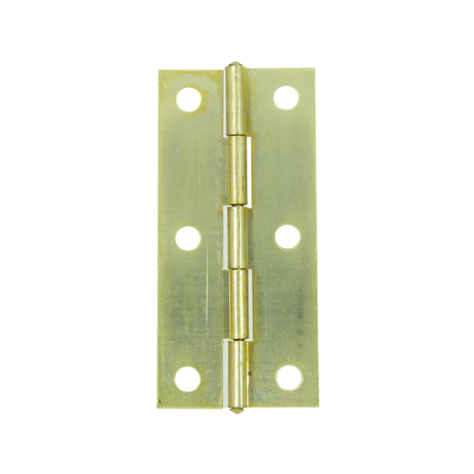 Bisagra latón brillante 3"x1 1/2" 2 piezas Anbec B7336D