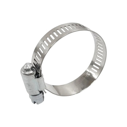 Abrazadera sin fin metálica Legión LGN, ajustable con tornillo, plateada brillante para mangueras y tuberías