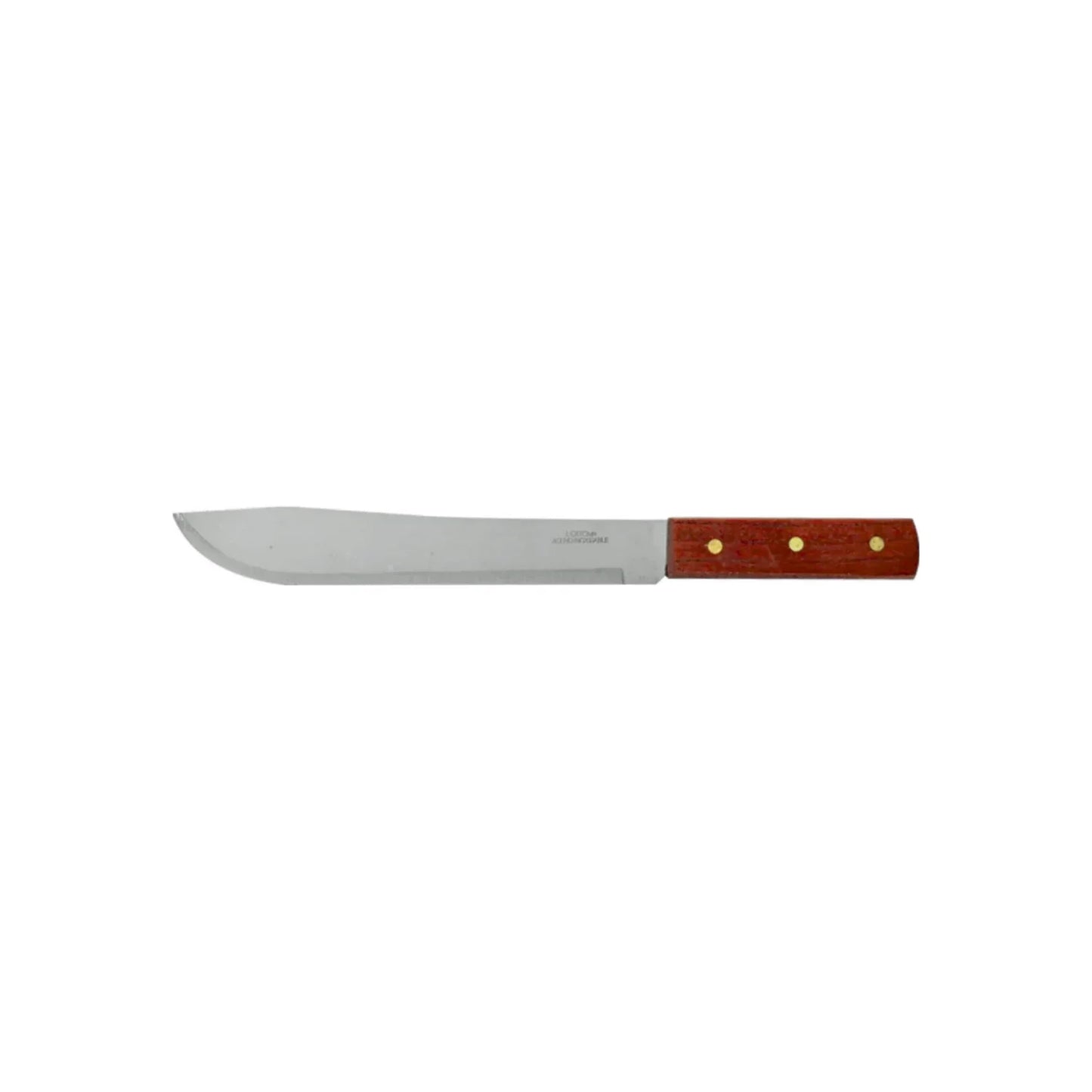 Cuchillo 8" liso mango de madera Lobo 251-08