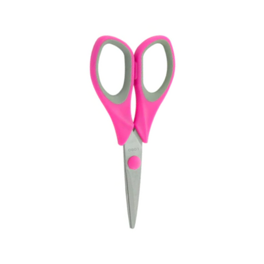 Tijera para oficina 5'' mango suave Lobo 1134-05 pop