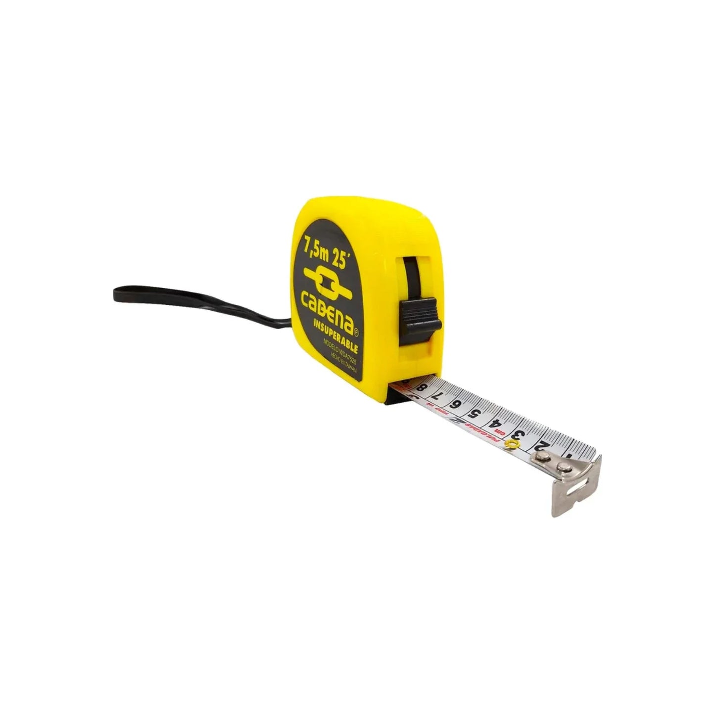 Flexómetro 7.5 metros Cadena WDA7525/6